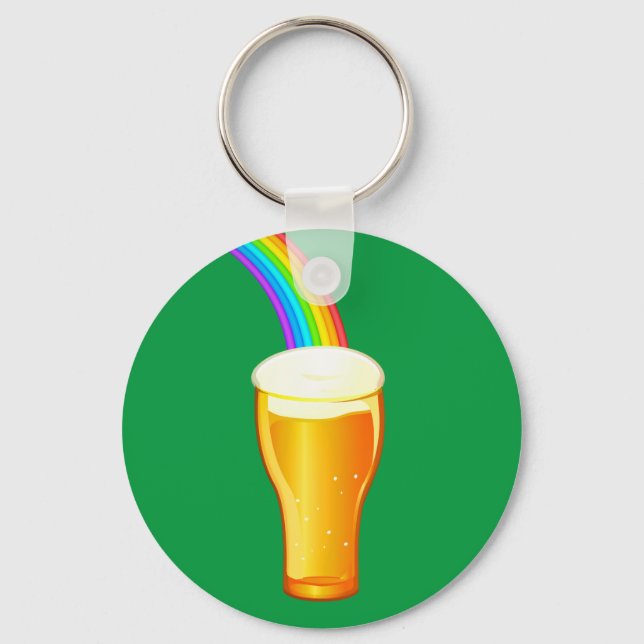 Beer Rainbow Keychain (Front)