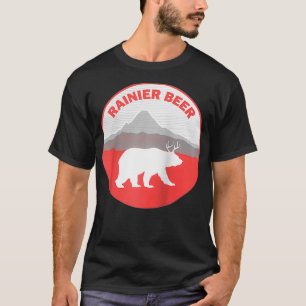 The Old Rainier Brewery Drone Shot Premium Fitted T-Shirt The Old Rainier Brewery Drone Shot Premium Fitted T-Shirt