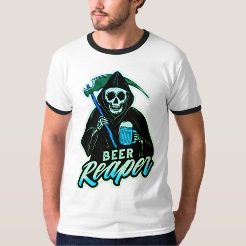 Beer Reaper T_shirt world top design