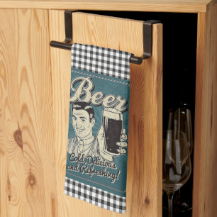 Beer Retro Kitchen Towel
