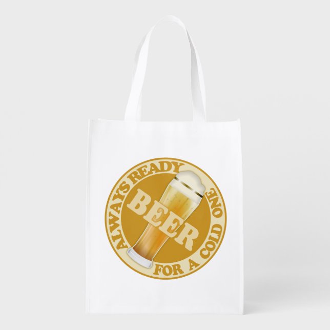 BEER reusable bag (Back)