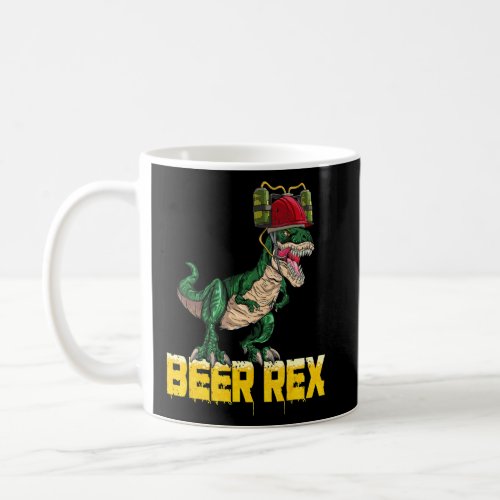 Beer Rex With Drinking Helmet T Rex Beer Helmet Ca Coffee Mug