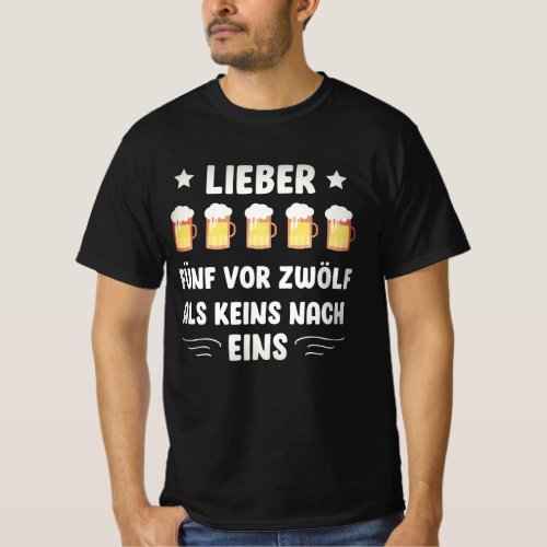Beer saying funny drinking gift funnybeer T_Shirt