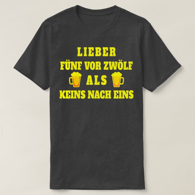 Beer saying funny drinking gift oktoberfest Tshirt (Design Front)