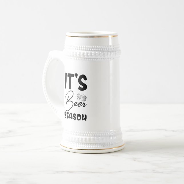 Beer Season Vibes Stein (Front Left)