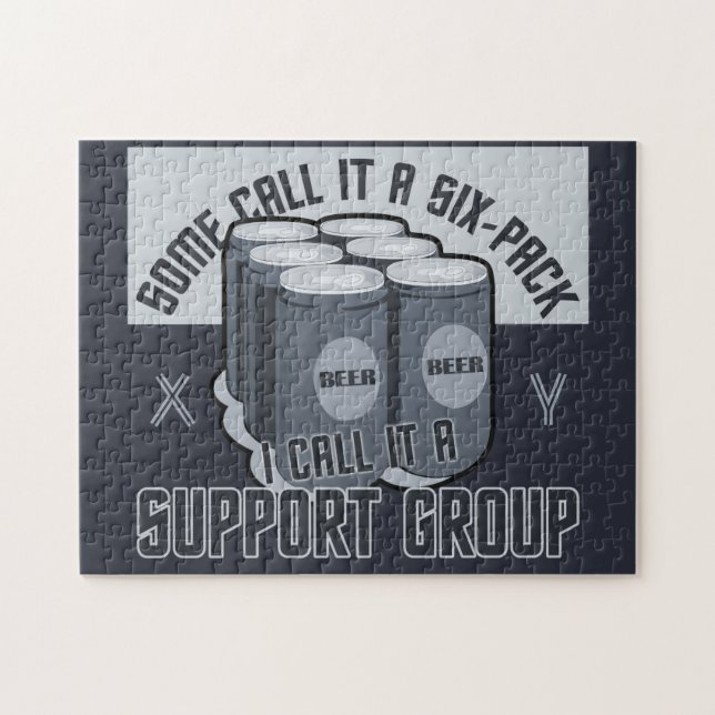 Beer Six Pack custom puzzle (Horizontal)