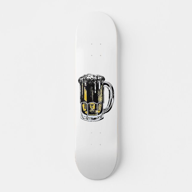 beer skateboard deck (Front)