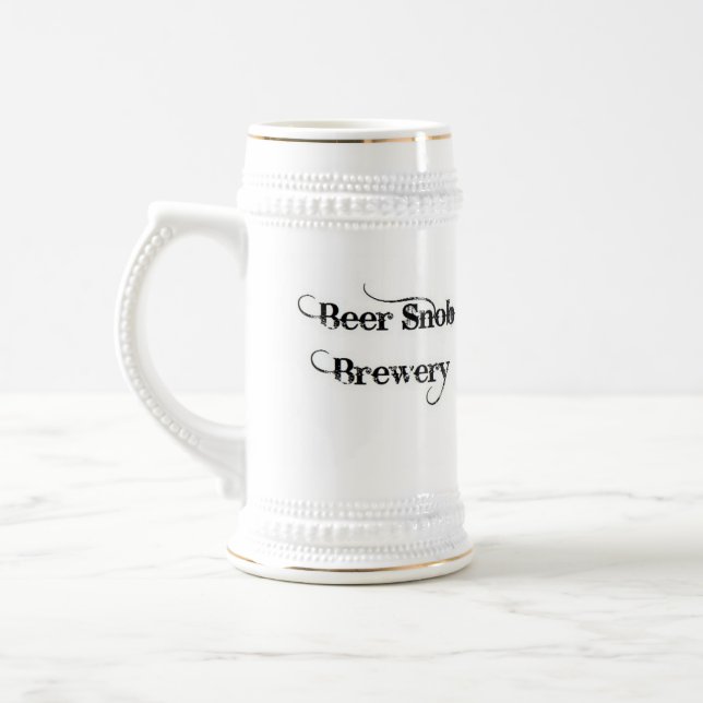 Beer Snob Brewery Stein (Left)
