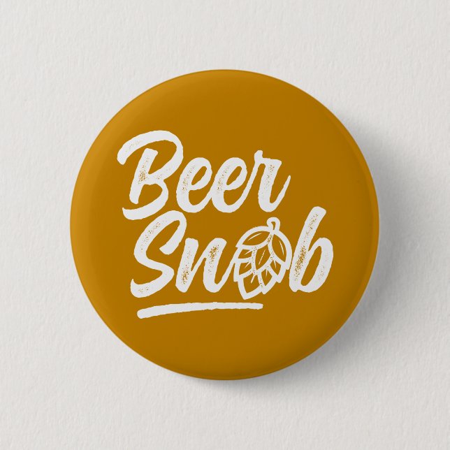 Beer Snob Button (Front)