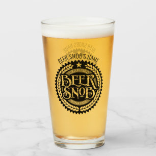 Beer Snob Glass