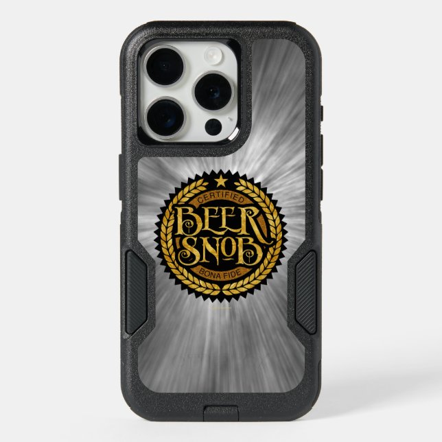 Beer Snob OtterBox iPhone Case (Back)