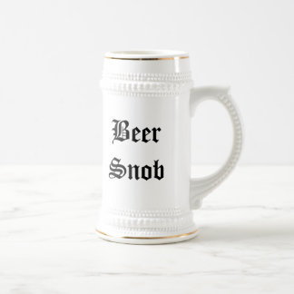 Beer Snob Stein