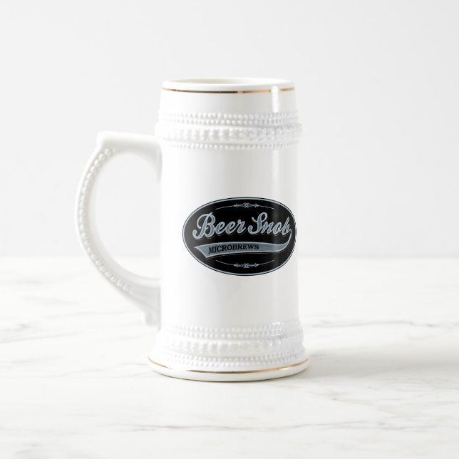 Beer Snob Stein (Left)