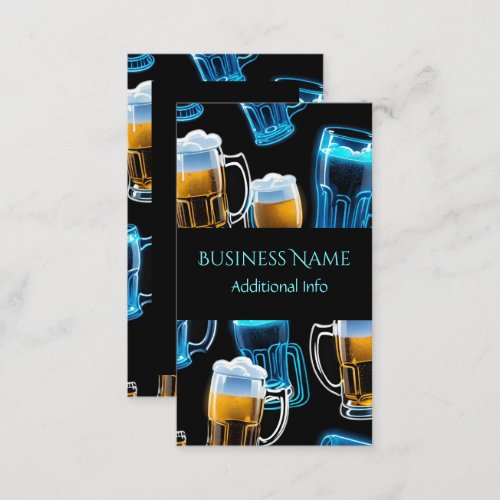 Beer Stein Motif Business Card