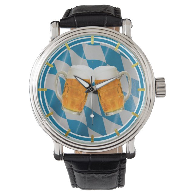Beer Steins German Bier Oktoberfest Watch (Front)