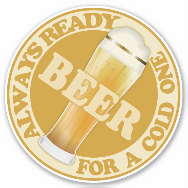 BEER STICKER (Front)