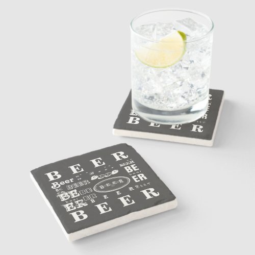 Beer Stone Coaster