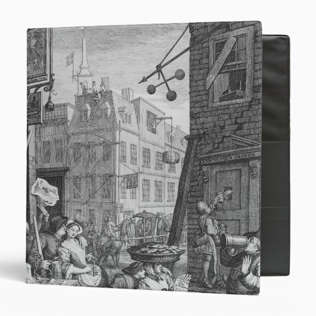 Beer Street, 1751 Binder (Front/Inside)