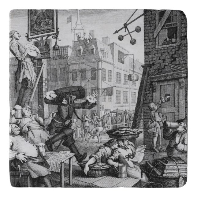 Beer Street, 1751 Trivet (Front)