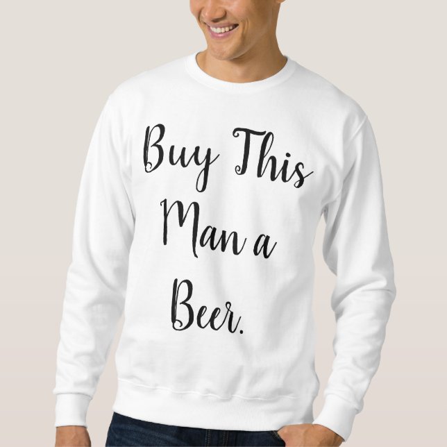 Beer T-Shirts - Buy This Man a Beer (Front)
