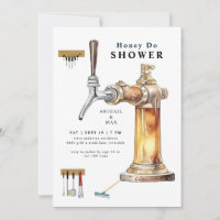 Beer Tap Honey Do Couples Wedding Shower