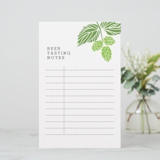 Beer Tasting Notes, party, hops (Standing Front)