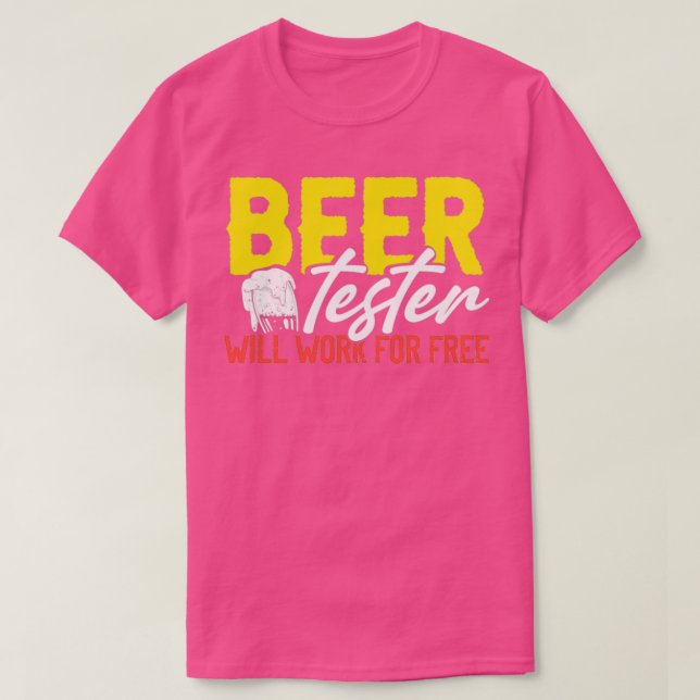 Beer tester T-Shirt (Design Front)