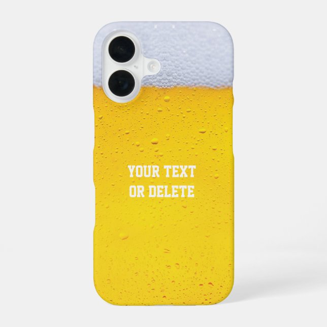 Beer Texture Background Iphone Case (Back)