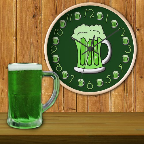 Beer Thirty Clock St Patricks Day Edition