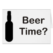 Beer Time? Cards (Front Horizontal)