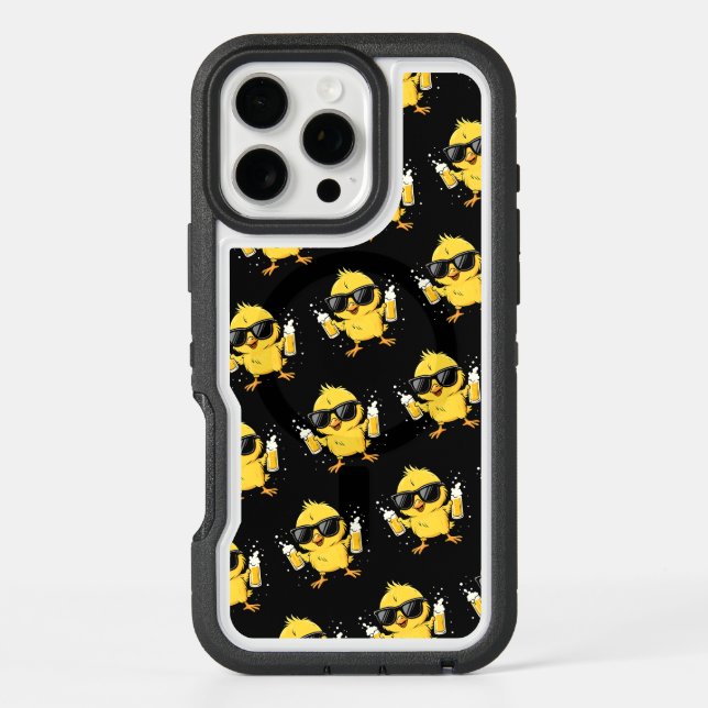 Beer Time Madafakas Funny Meme Duck Goose Retro Otterbox iPhone Case (Back)