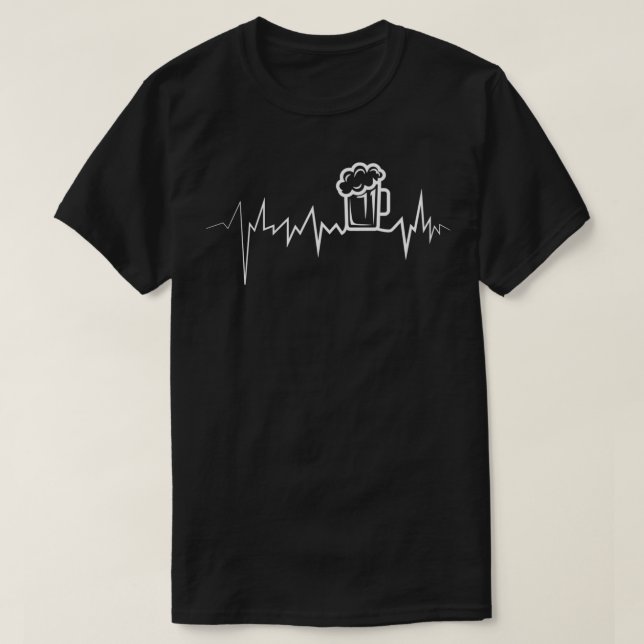 Beer toast Alcohol beer hat Bierkules Schlager gif T-Shirt (Design Front)