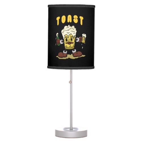 Beer Toast Mascot Table Lamp