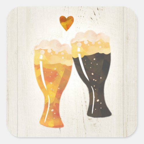 Beer Toast Sticker