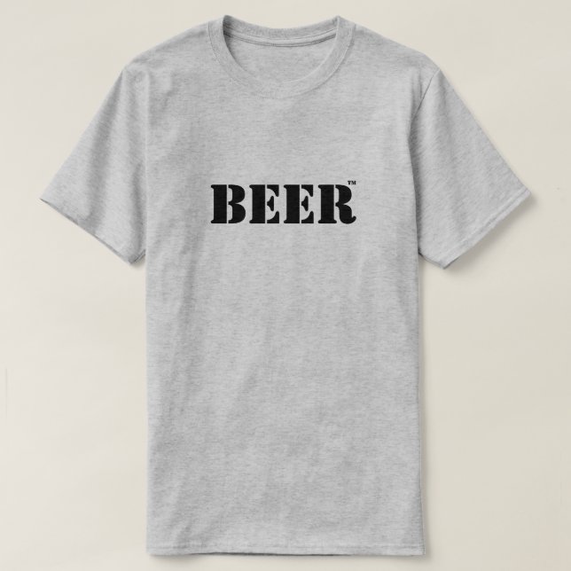 Beer Trademark T-Shirt (Design Front)