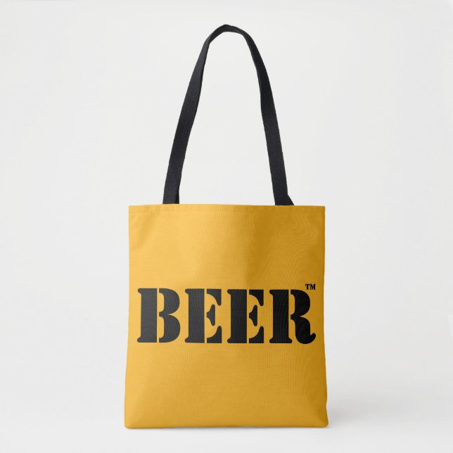 Beer Trademark Tote Bag (Front)