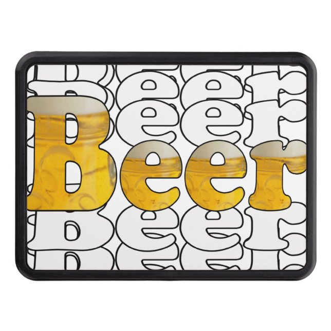 Beer Trailer Hitch Hitch Cover (Front)