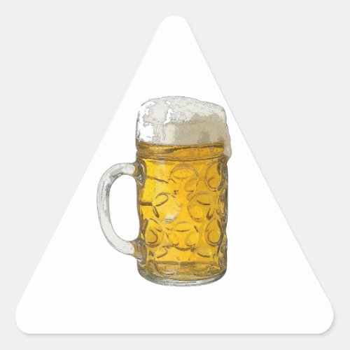 Beer Triangle Sticker