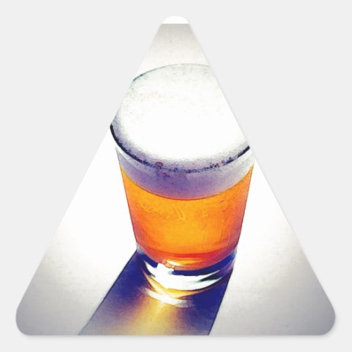 Beer Triangle Sticker