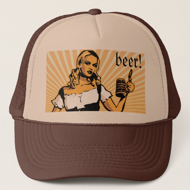 Beer! Trucker Hat (Front)