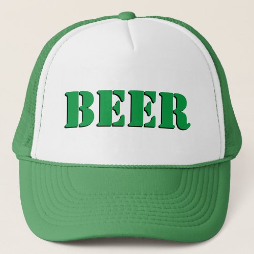 Beer Trucker Hat Customize It
