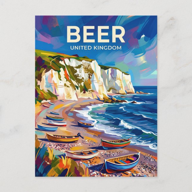 Beer United Kingdom Postcard (Front)