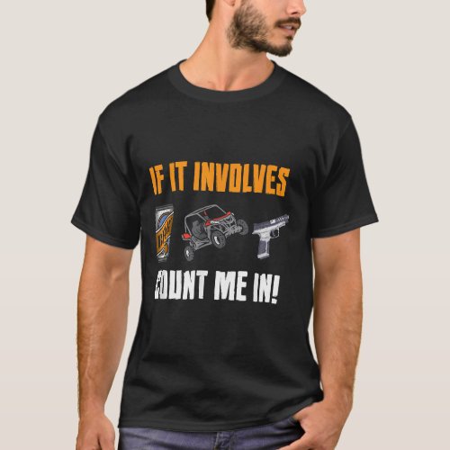 Beer UV Guns Lover Four Wheeler Quad Off_Roading S T_Shirt