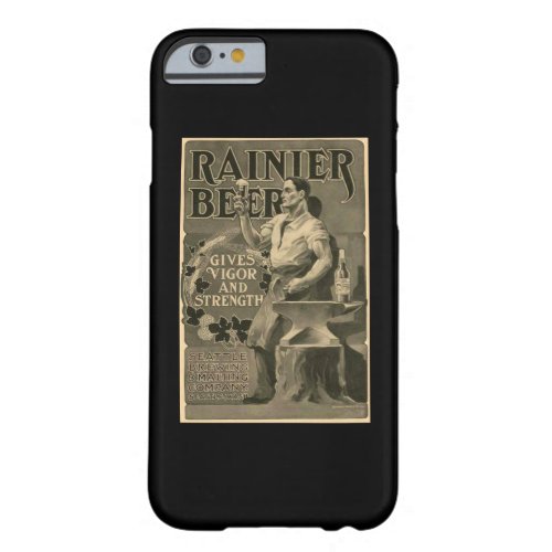 Beer Vintage Advertisement Blacksmith Anvil Barely There iPhone 6 Case