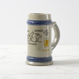 Beer-volution Beer Stein