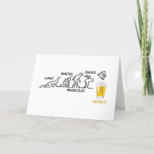 Beer-volution Letterpress Thank You Card