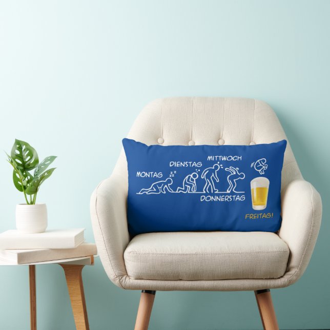 Beer-volution Lumbar Pillow (Chair)