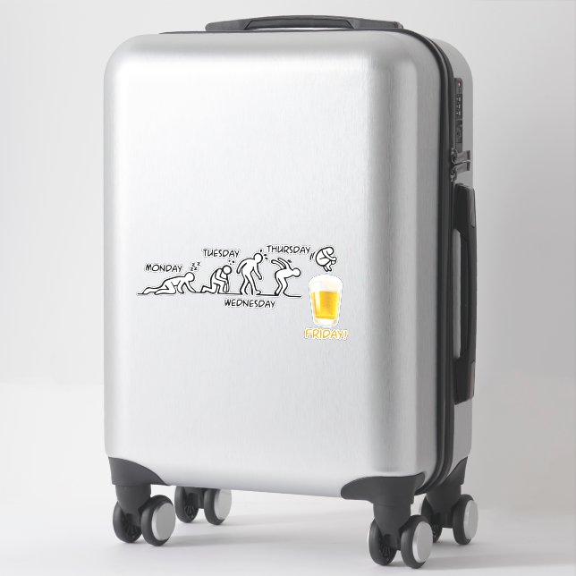 Beer-volution Sticker (Suitcase)