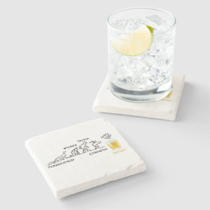 Beer-volution Stone Coaster