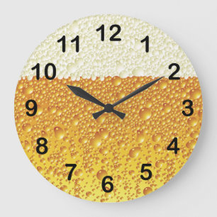 Beer Wall Clock Design